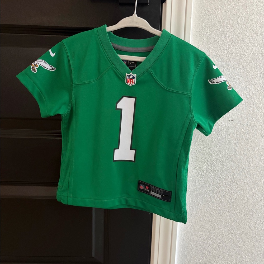 Philadelphia Eagles Kelly Green Hurts Jersey